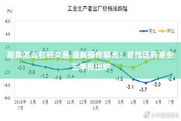 股票怎么杠杆交易 最新操作曝光！首批医药基金三季报出炉