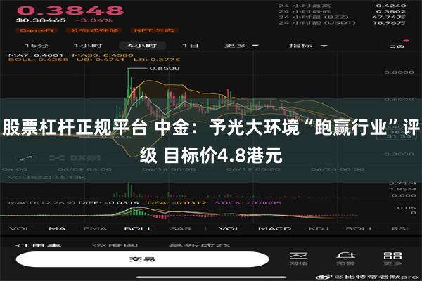 股票杠杆正规平台 中金：予光大环境“跑赢行业”评级 目标价4.8港元